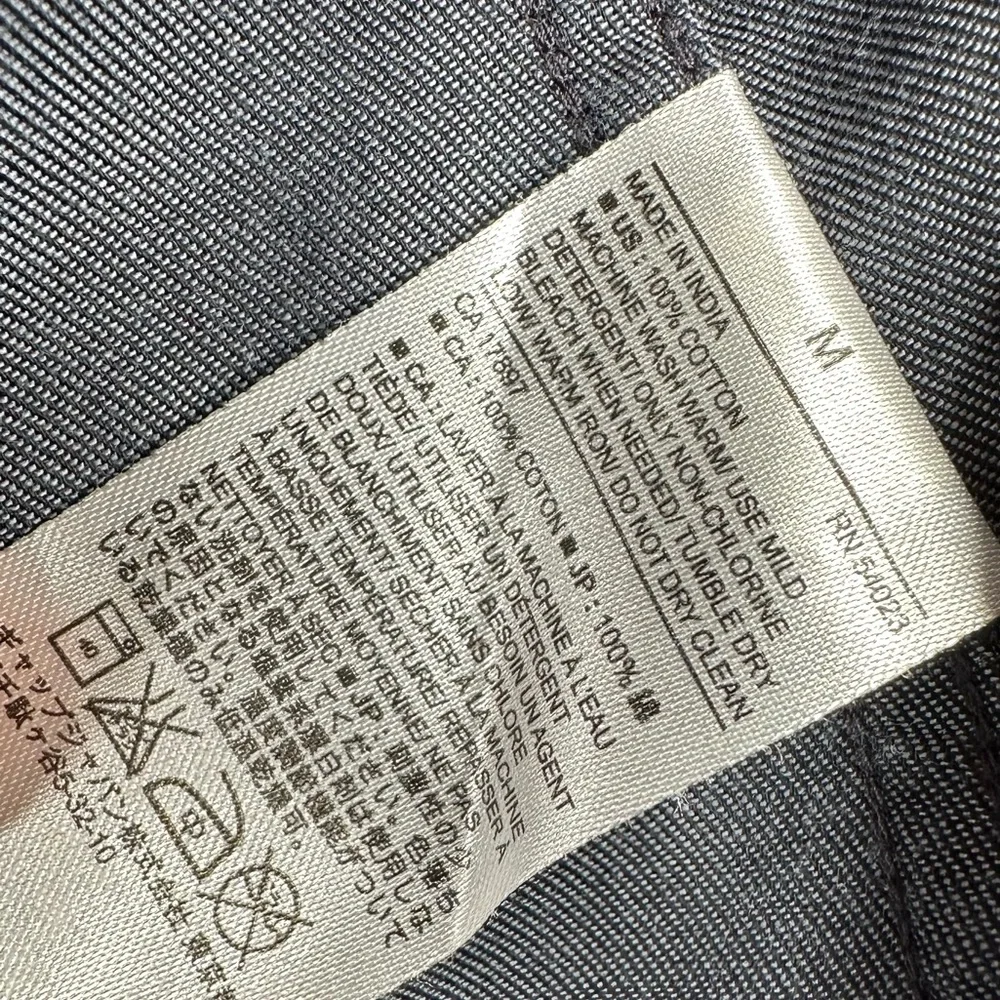 Banana Republic Blue Slim Fit Button Down Shirt Size Medium